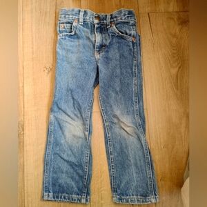 Vintage Lee Denim Jeans Kids 5 Regular 34783